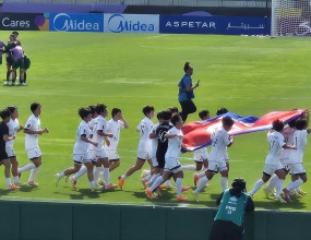 2026년 5월 23일 류재복 회장을 비롯 본회 임원들이 수원종합운동장에서 열린
북한 내고향여자축구단과 일본 도쿄베르디벨레자팀과 결승전 경기를 관람, 
북측 선수단을 응원했다. 이날 경기에서는 북한 선수단이 우승